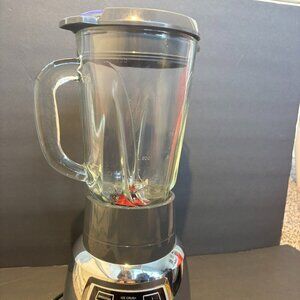 Black+Decker Blender – Glass Pitcher, 6 Blend Modes, Safe Pour Spout, NWOT